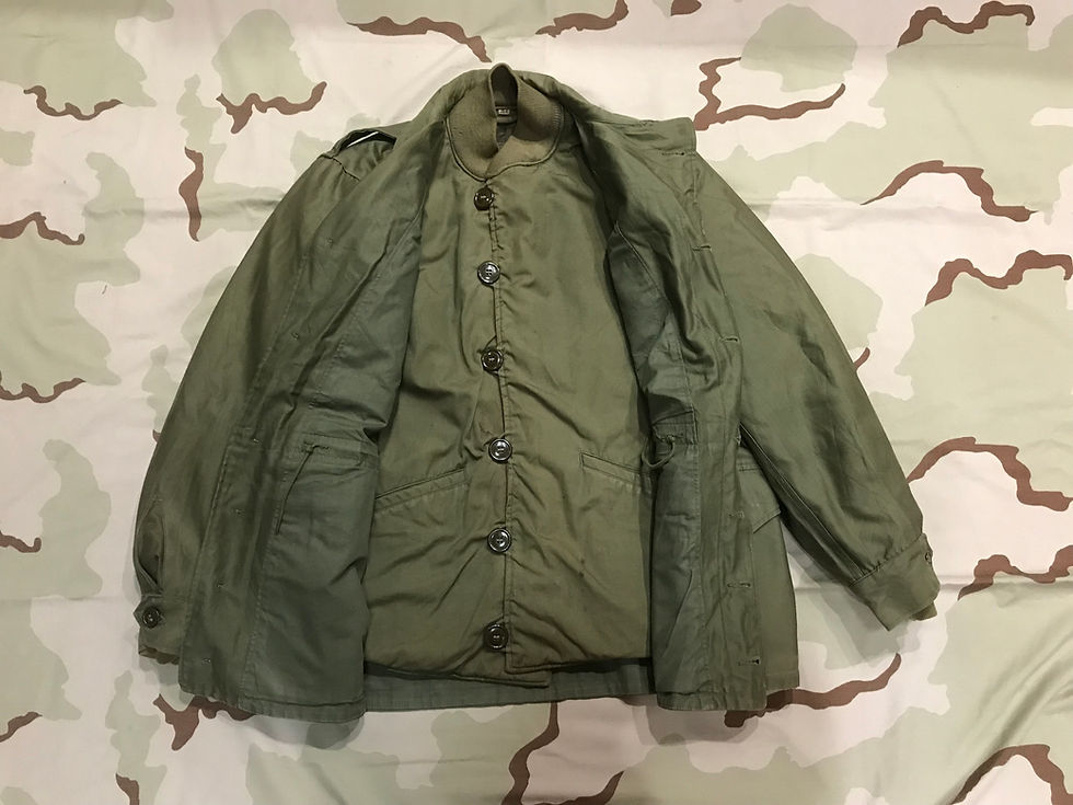 Thumbnail: Vintage WW2 M-1943 Field Jacket with Liner