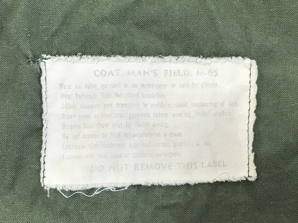 Thumbnail: Vintage M65 Field Jacket Cold Weather Coat - OG-107