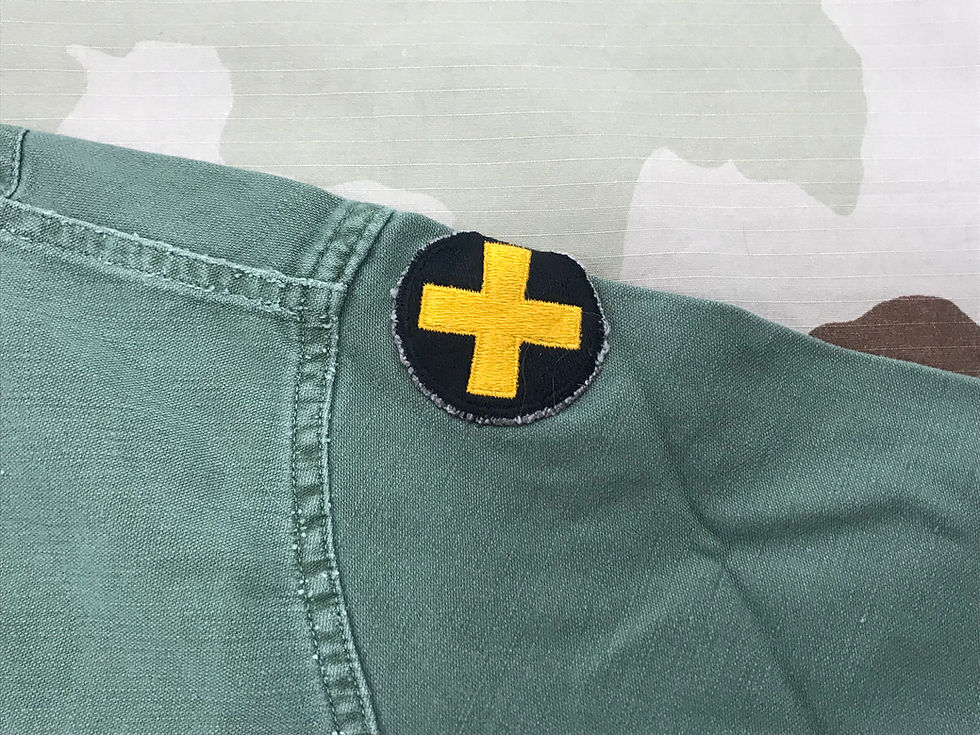 Thumbnail: US Army Vietnam OG-107 Utility Shirt - Cotton Sateen