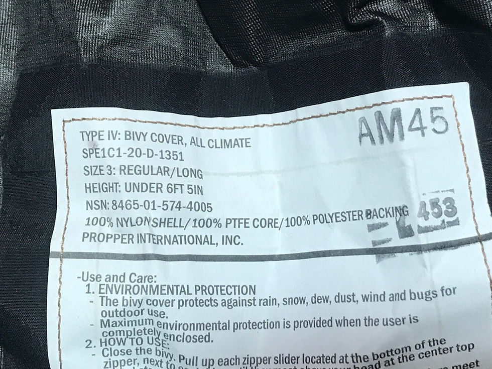 Thumbnail: Complete USMC Coyote 3 Seasons Sleep System (3S)