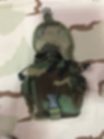 Thumbnail: Molle II 1 QT Canteen Cover Pouch- Woodland Camo