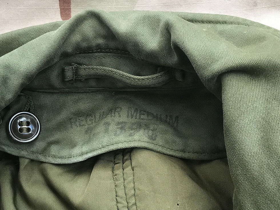 Thumbnail: M-1950 Green Trench Overcoat w/ Removable Wool Liner M-1950