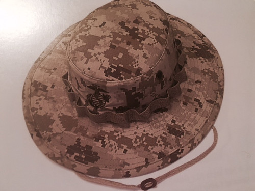 R\u0026B USMC Desert Marpat Boonie Hat 
