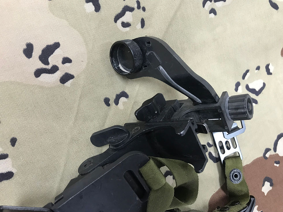 Thumbnail: NOROTOS PASGT Helmet Mount Assembly w. "J" Arm