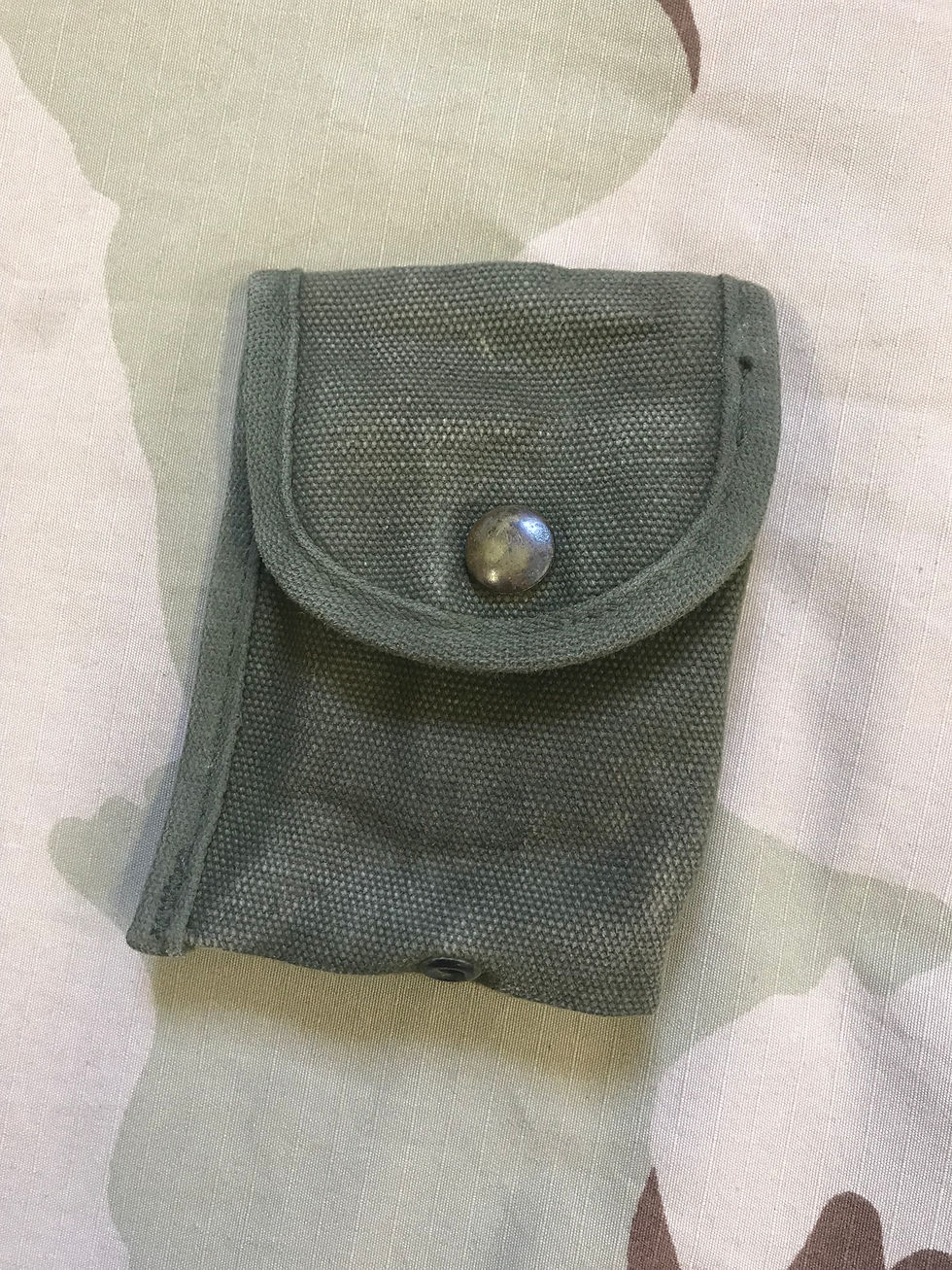 M-1956 Canvas First Aid & Field Compass Pouch