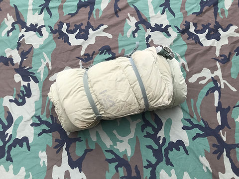50s 米軍実物 SLEEPING BAG MOUNTAIN M–1949 羽毛