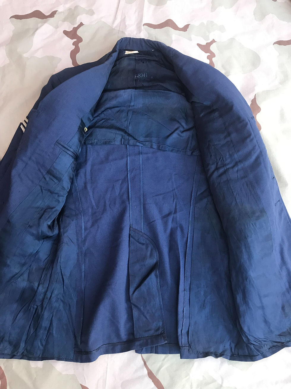 Thumbnail: Vintage  US Air Force Jacket Trousers - Dress Blue