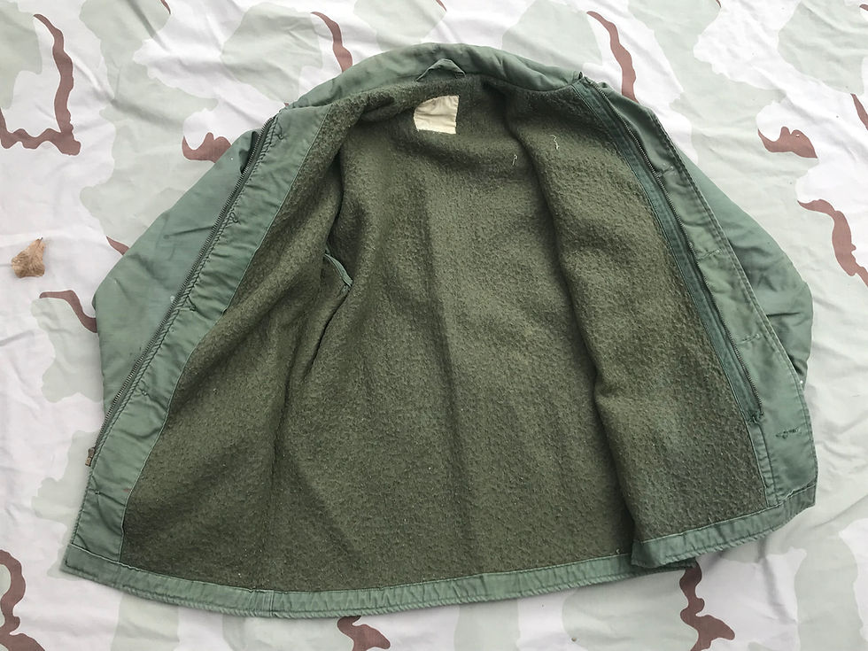 Thumbnail: US Navy A-2 Deck Jacket Permeable