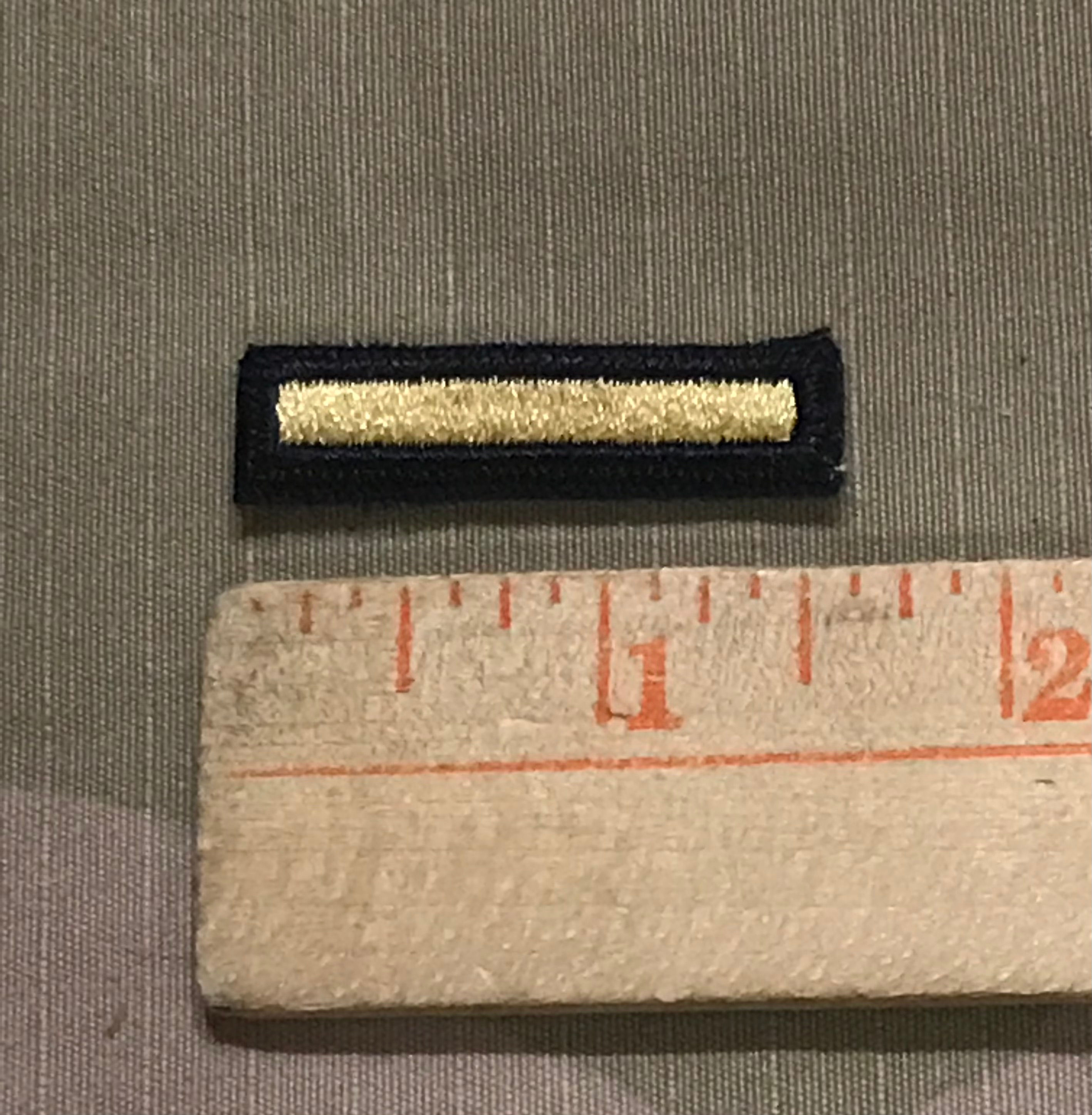 US Army ASU Overseas Bars : Deployment Stripe, Male