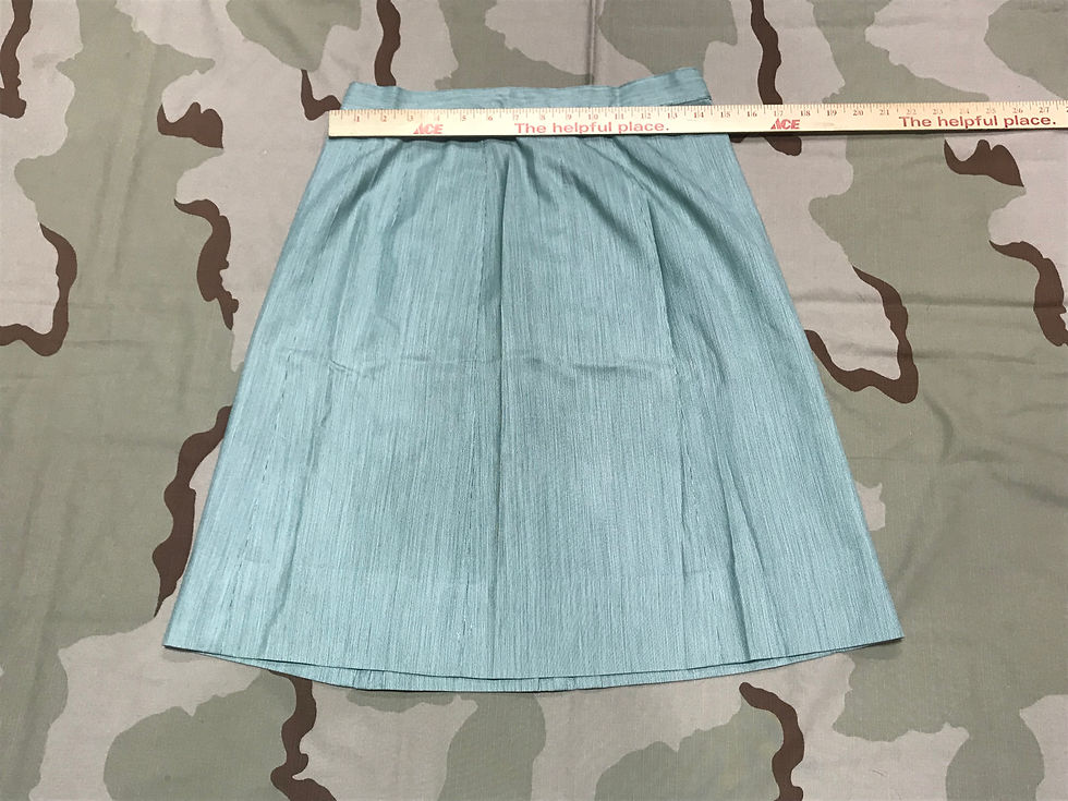 Thumbnail: US Army Corps WAC Green Uniform Striped w. Skirt