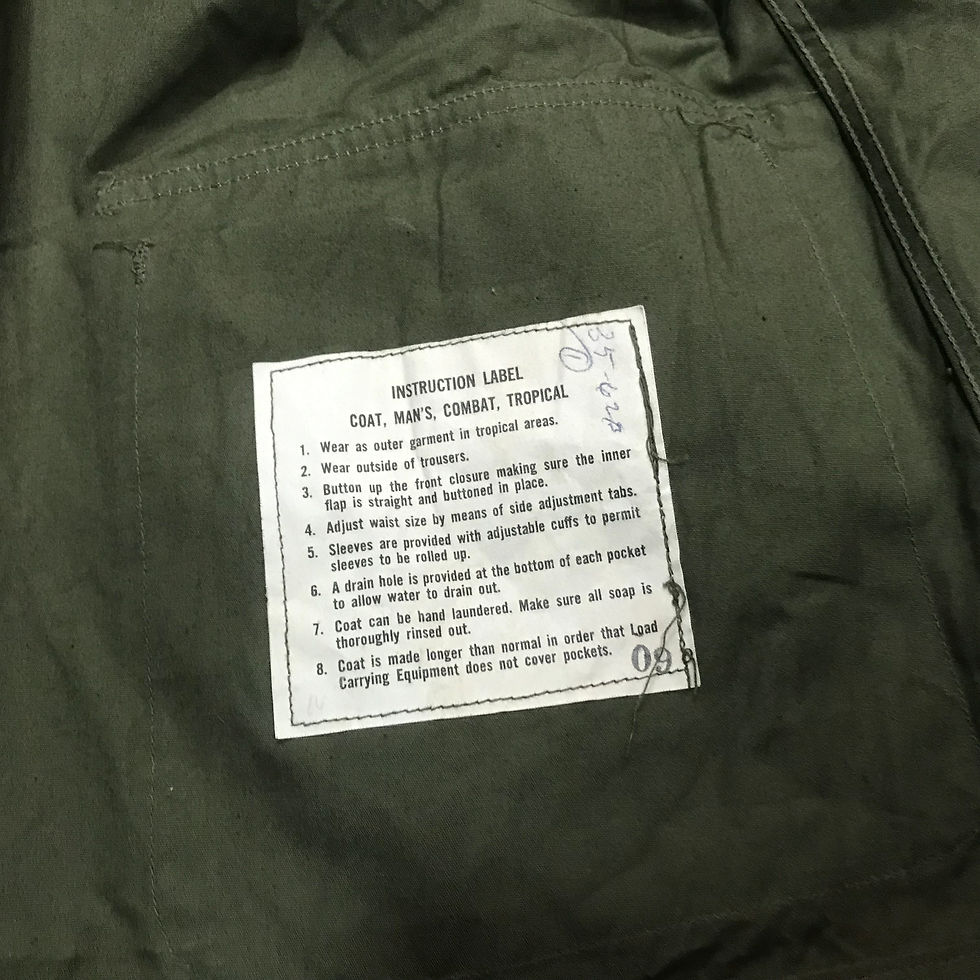 Thumbnail: 2nd Pattern US ArmyTropical Vietnam Jungle Shirt