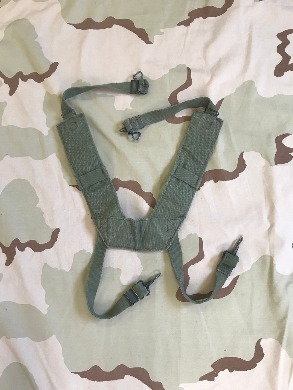 M-1956 Canvas H Suspenders