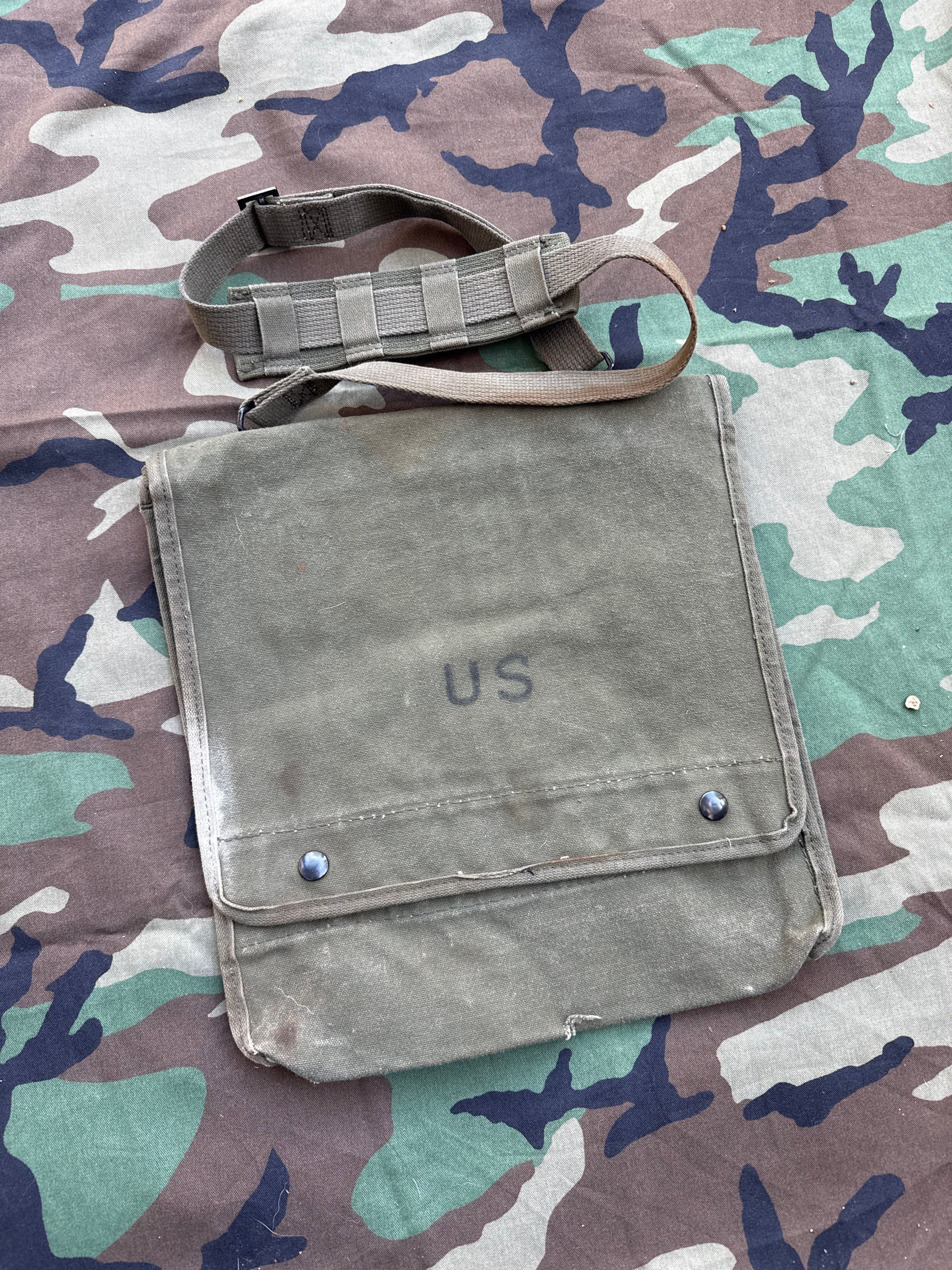 USGI Canvas Map and Photograph Case - Vintage