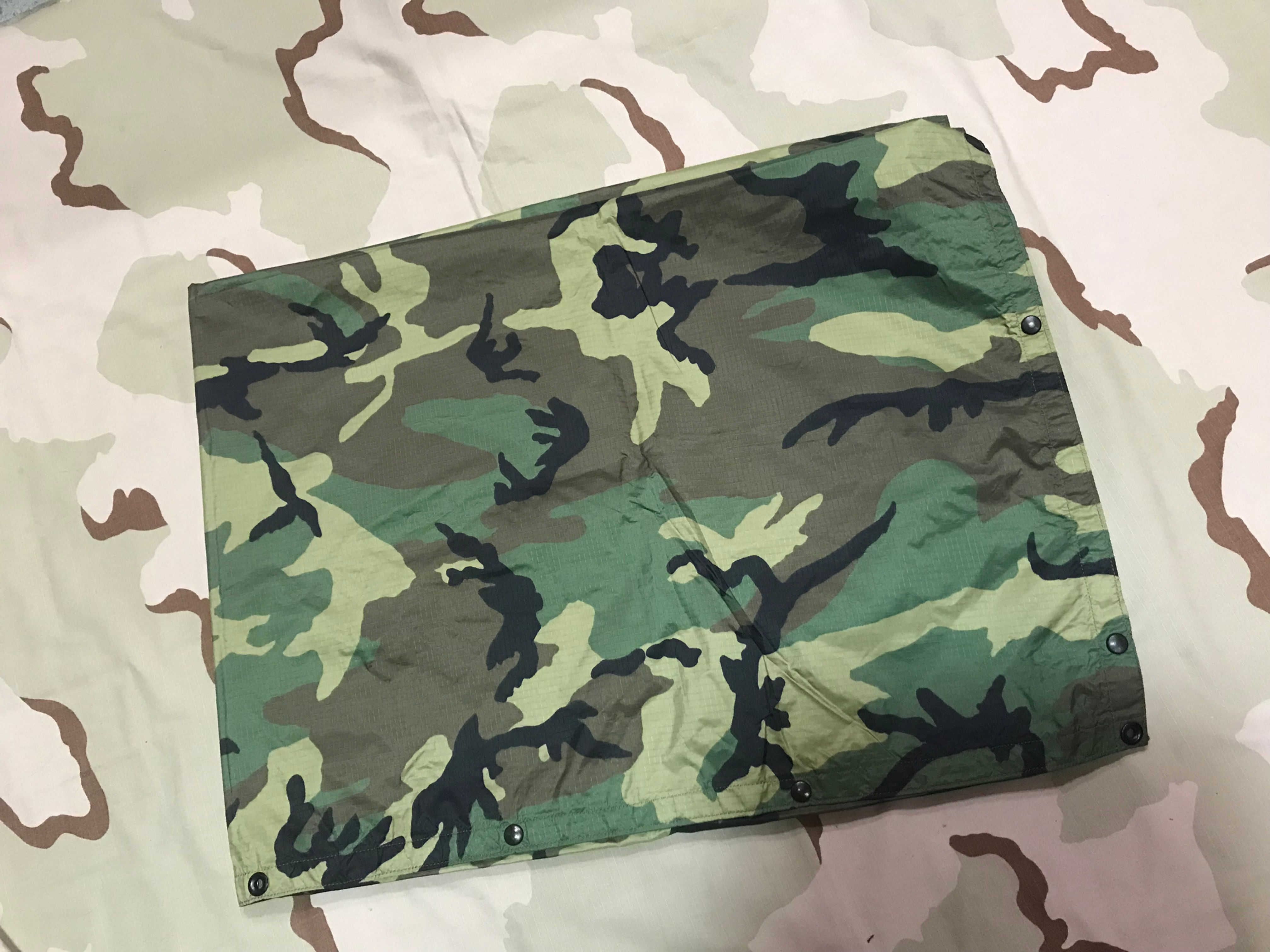 Reversible Field Tarp Woodland  CAMO - US Army