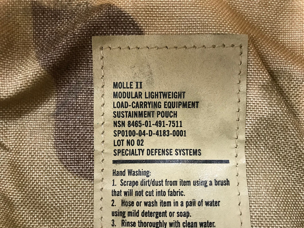 Thumbnail: US GI MOLLE  DCU Sustainment Pouch - Desert Camo