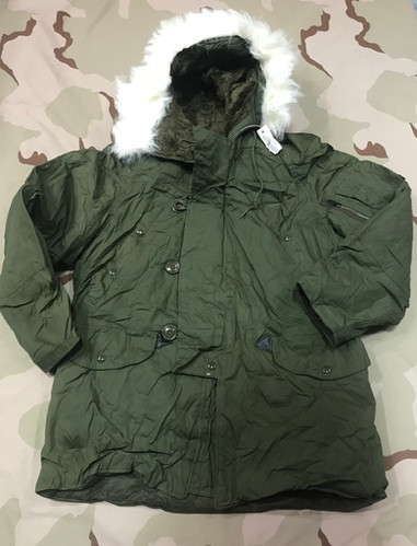 N-3B Parka Flyer's Jacket w./ Synthetic Fur Hood | Army Navy Warehouse