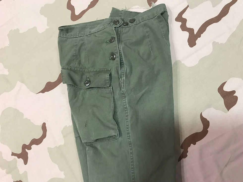 Thumbnail: Vietnam Women's Utility Fatigue Trousers OG-107