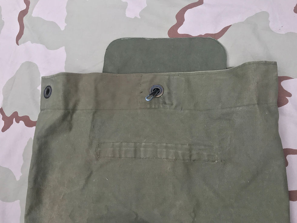 Thumbnail: Army 1952 Korea Type 1 Canvas Duffel Bag