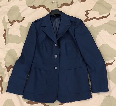 USAF Air Force Woman's Old Style Dress Blue Jacket USAF Air Force Woman's Old Style Dress Blue Jacket