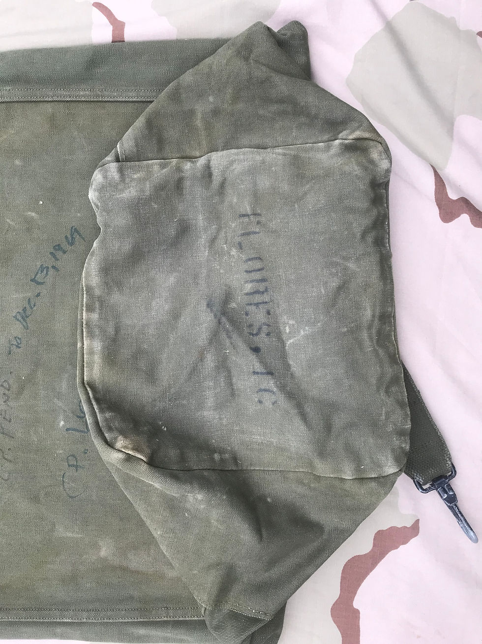 Thumbnail: US Military Vietnam Cotton Duck Duffel Bag