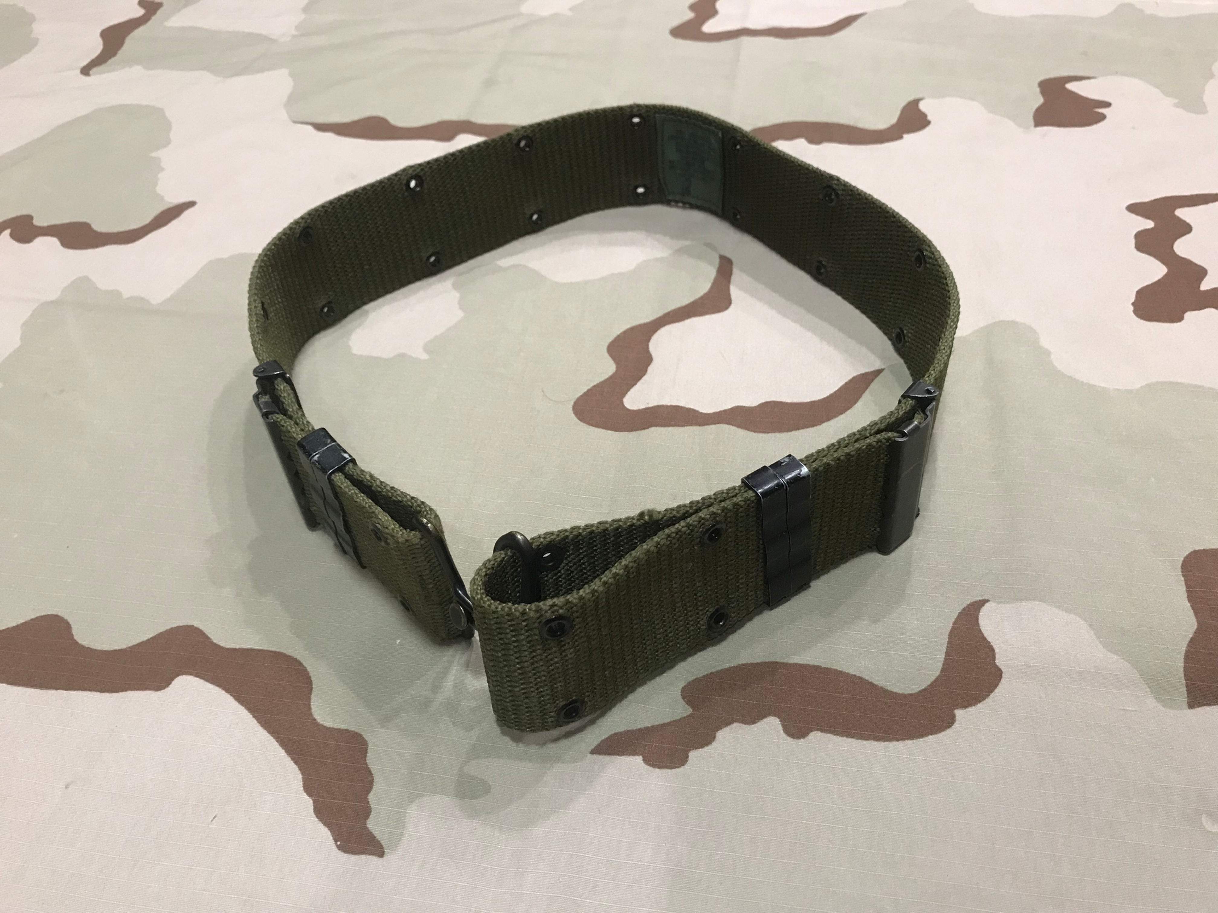 Vintage US GI LC-2 Pistol Belt - Brass Buckle