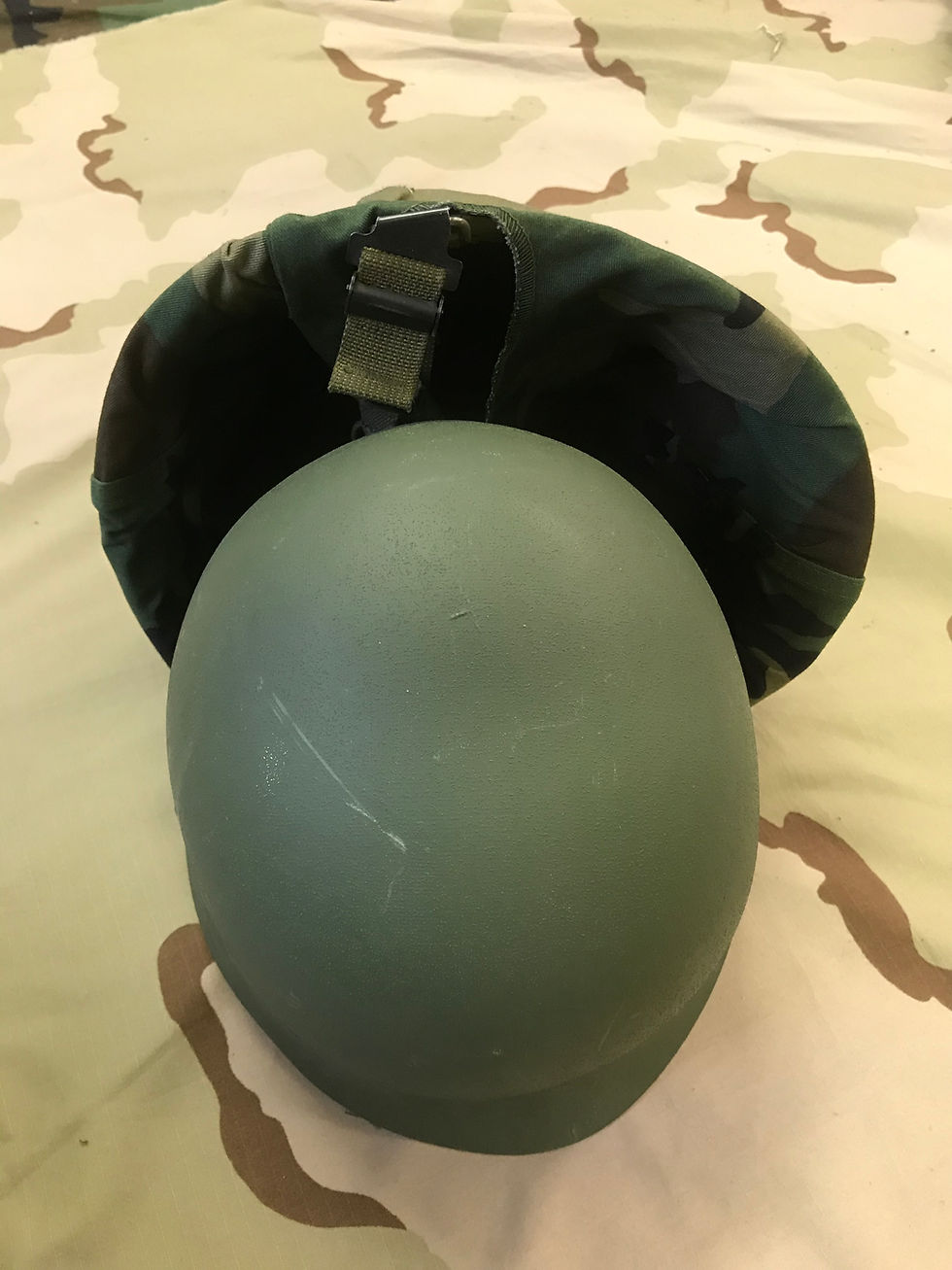 Thumbnail: M1 Steel Pot Helmet with Liner