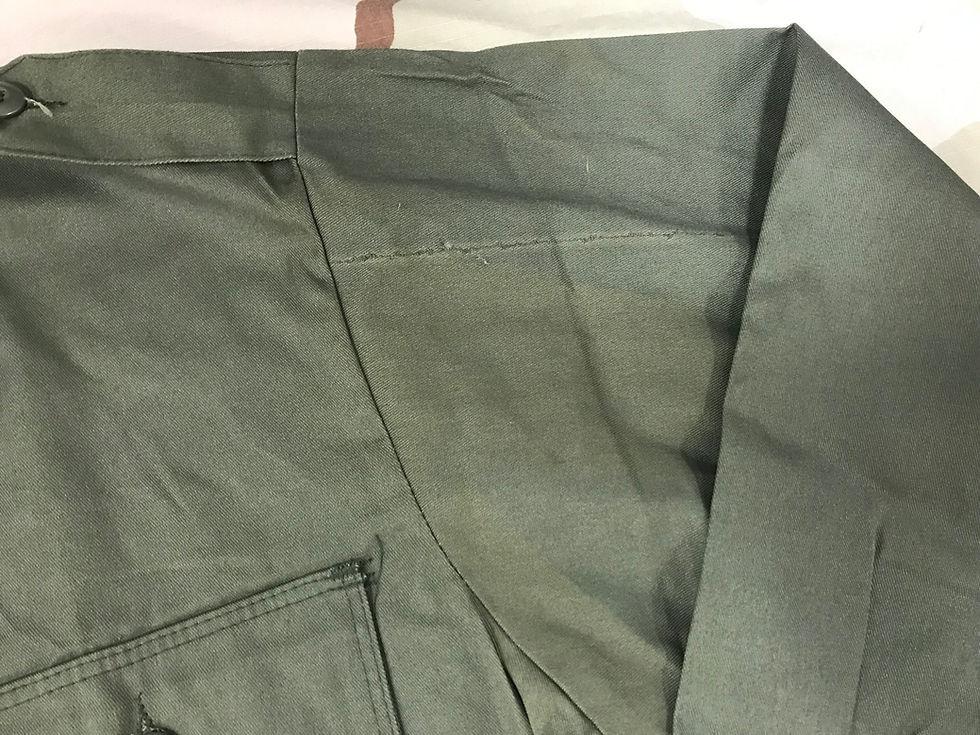 Thumbnail: Vintage US GI OG-507 Utility Shirt w. Epaulets