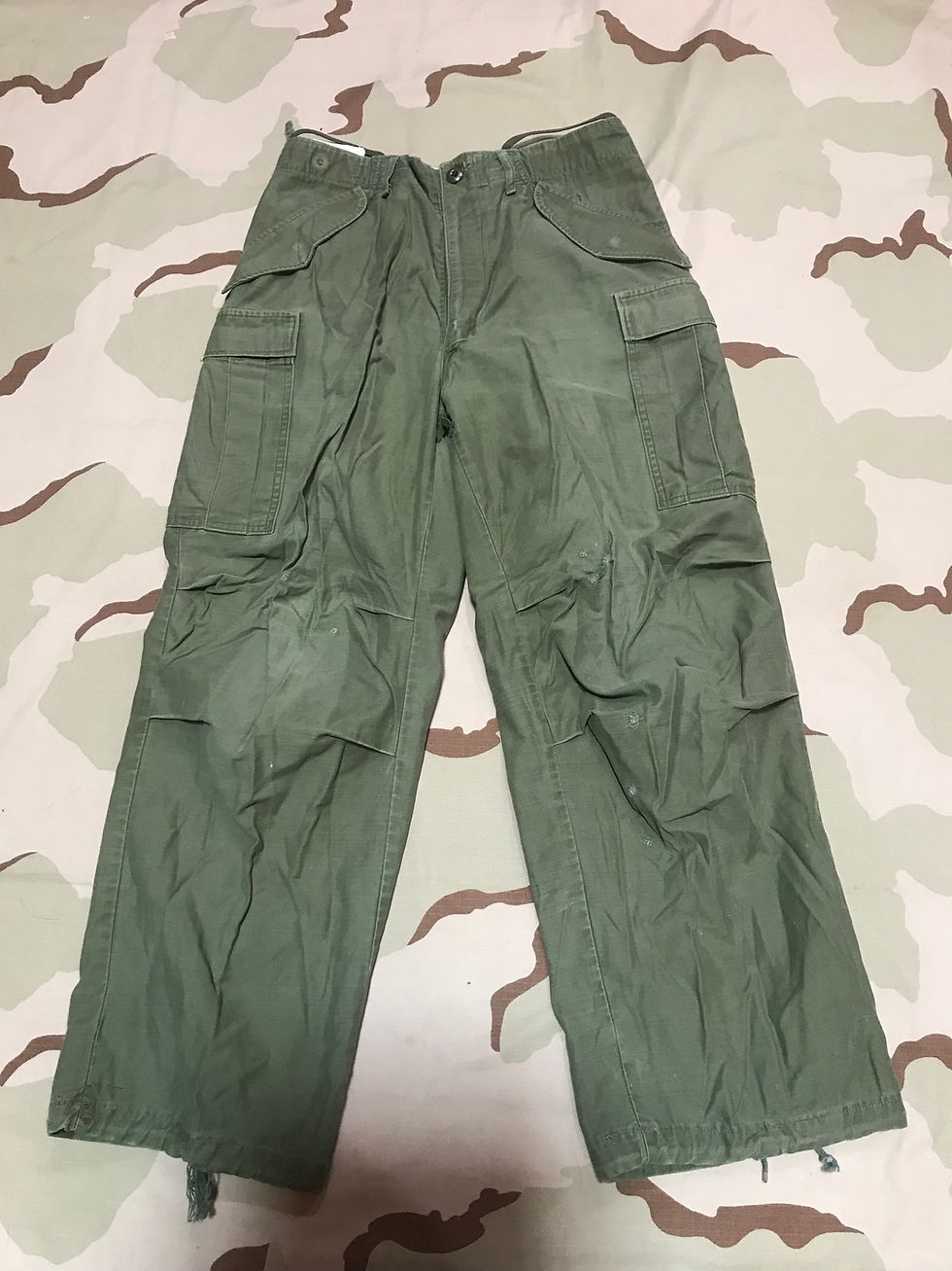Thumbnail: Vintage M-1965 OG-107 Fatigue M65 Field Pants