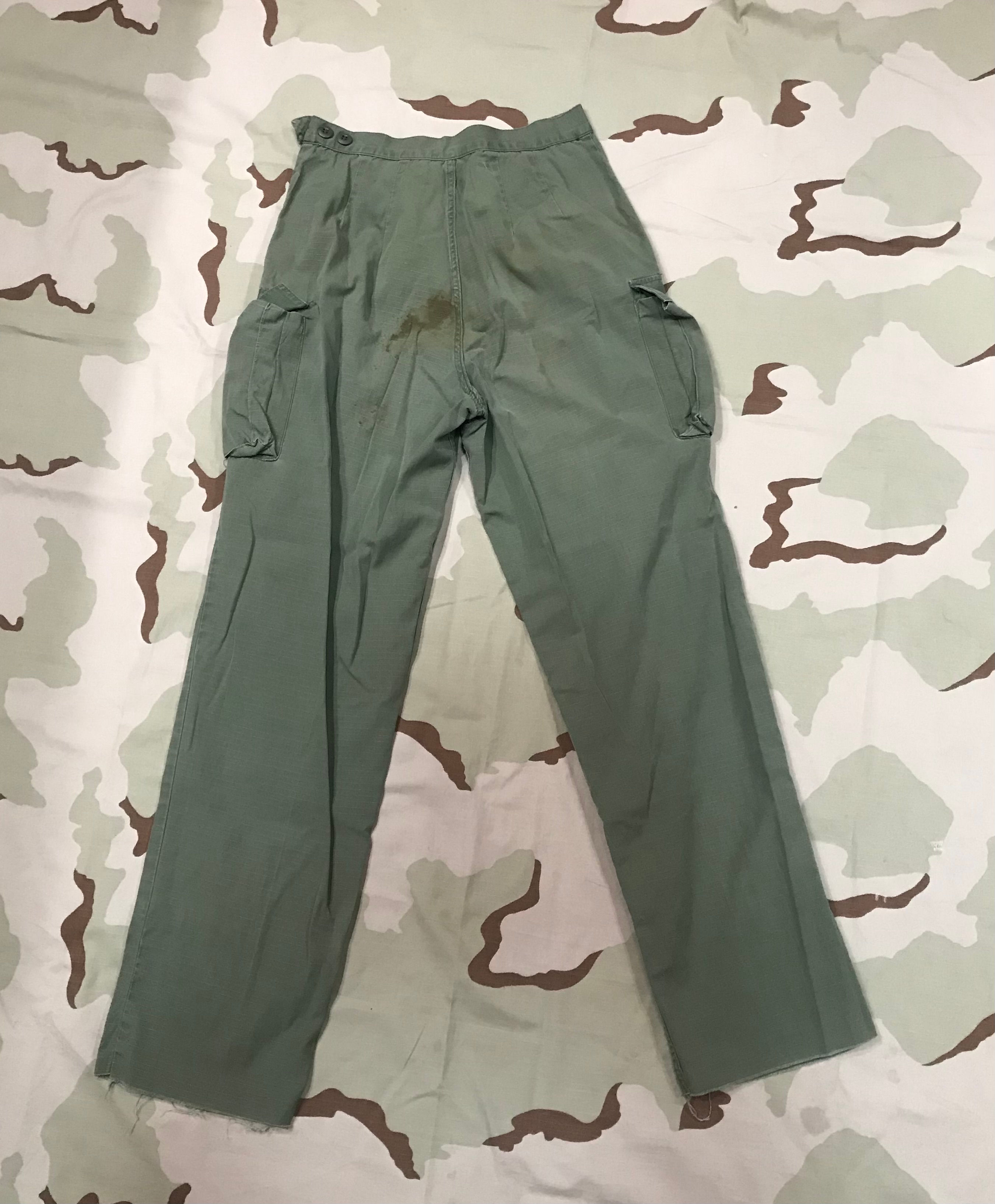 Woman's Utility OG-107 Poplin Slacks/Pants - Unhemmed