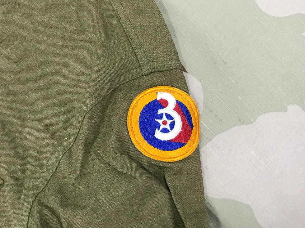 Thumbnail: WW2 Wool Shirt Dress OD Green