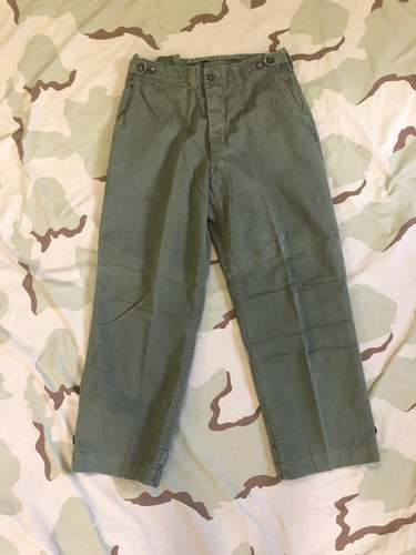 US Military WW2 M-43 Field Trousers | Vintage Military