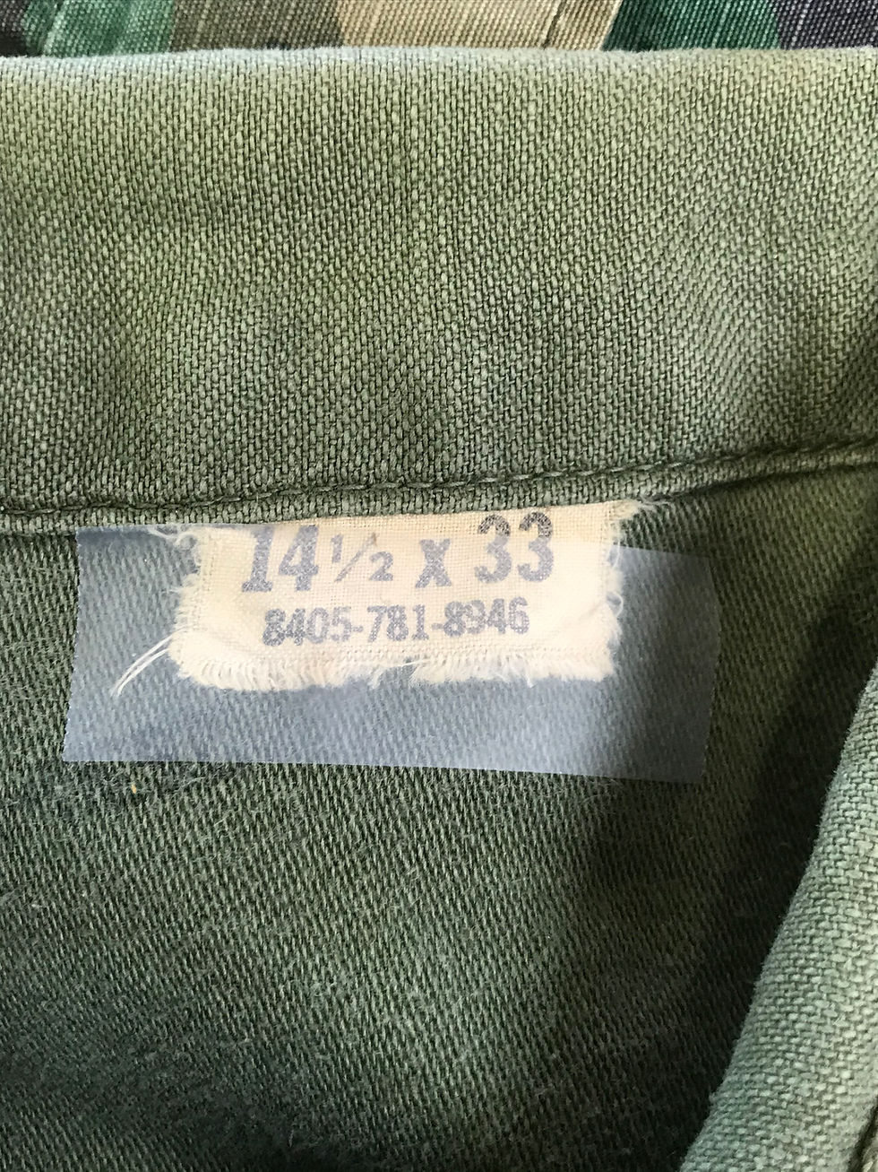 Thumbnail: Vietnam OG-107 Cotton Fatigue Shirt