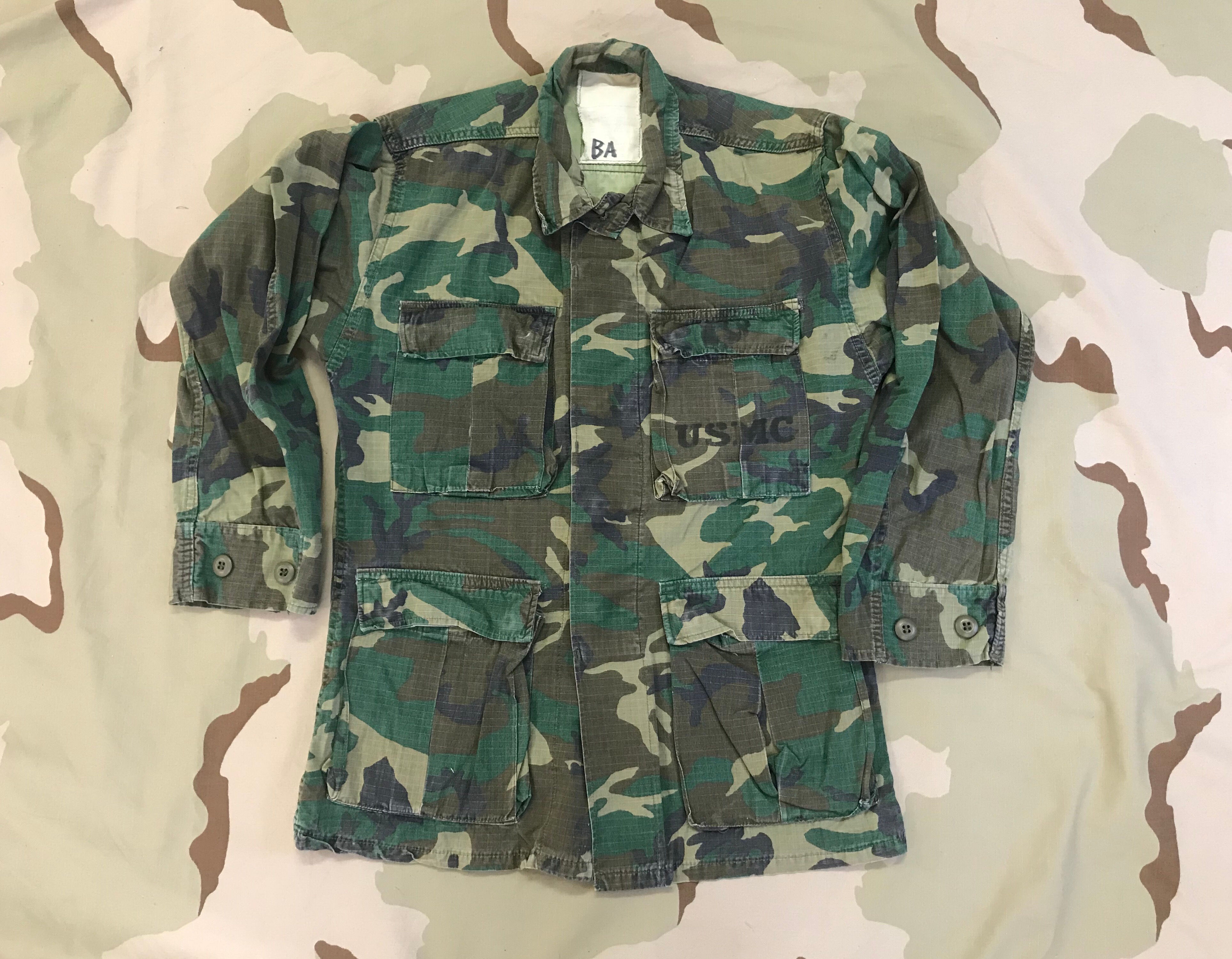 USMC ERDL Camo BDU Shirt