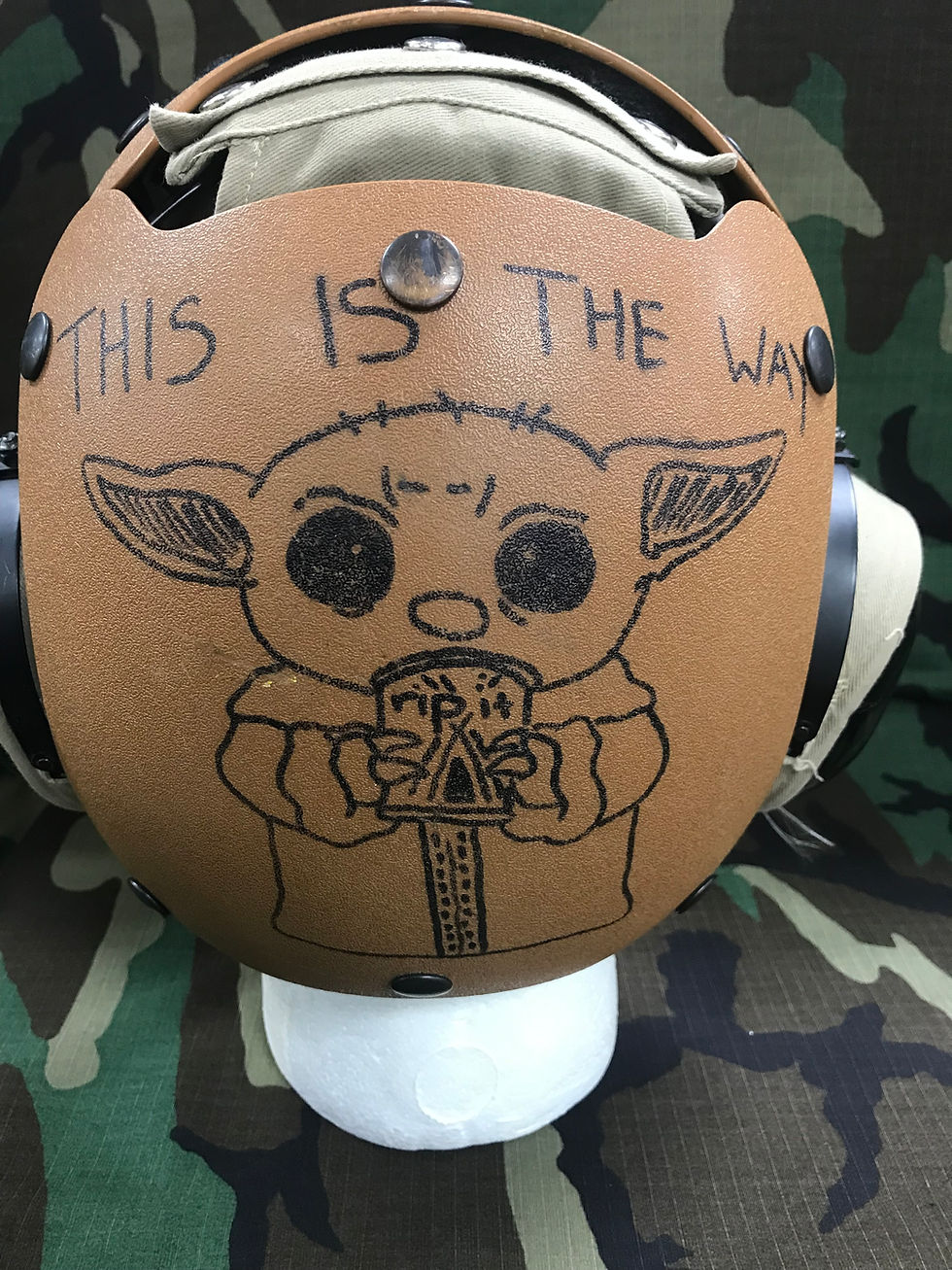 Thumbnail: Flight Deck Crewman's Helmet - Impact Resistant
