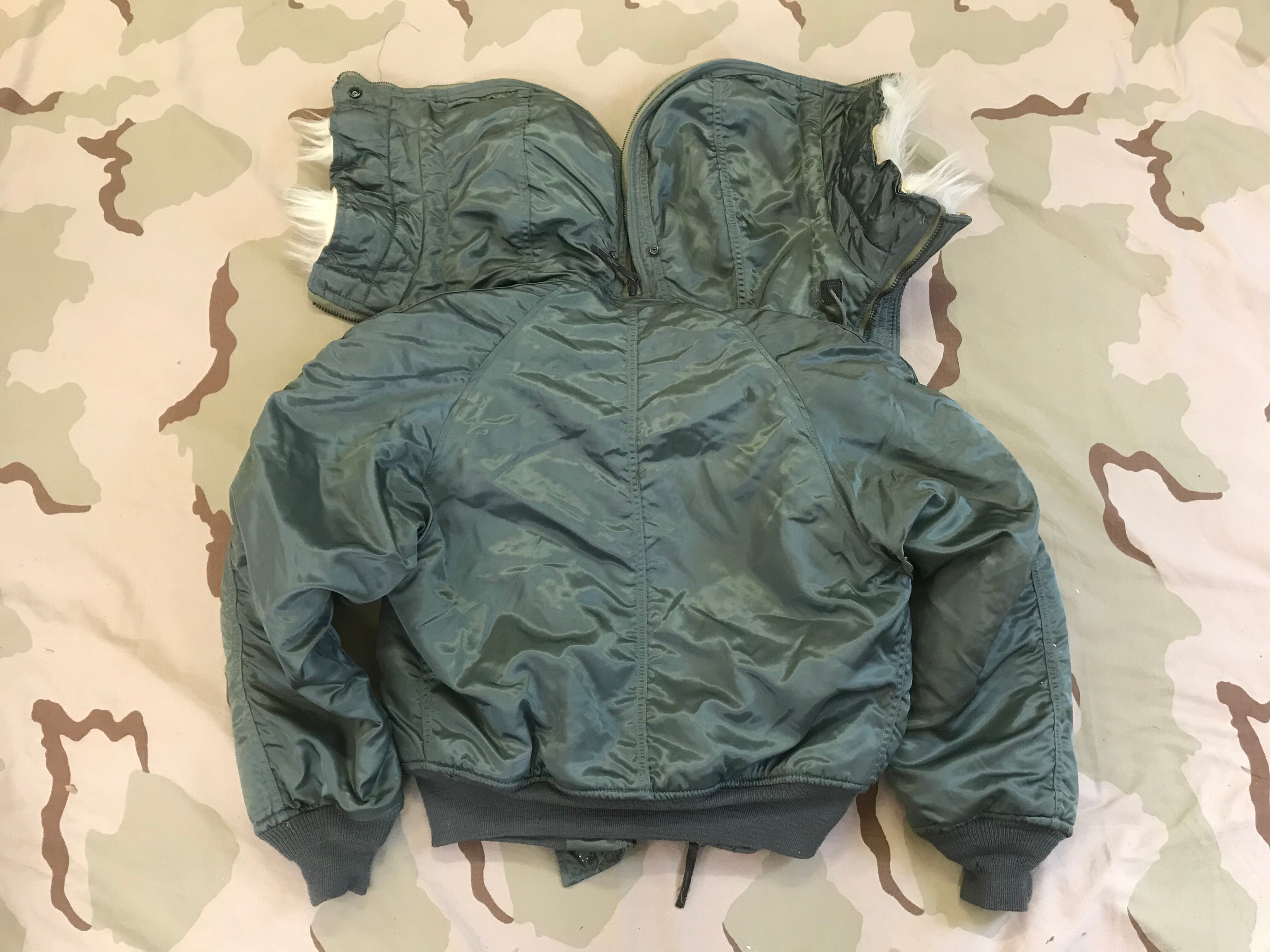 Usgi N 2b Parka Flying Pilot S Jacket W Hood Mil J 6278f Army Navy Warehouse