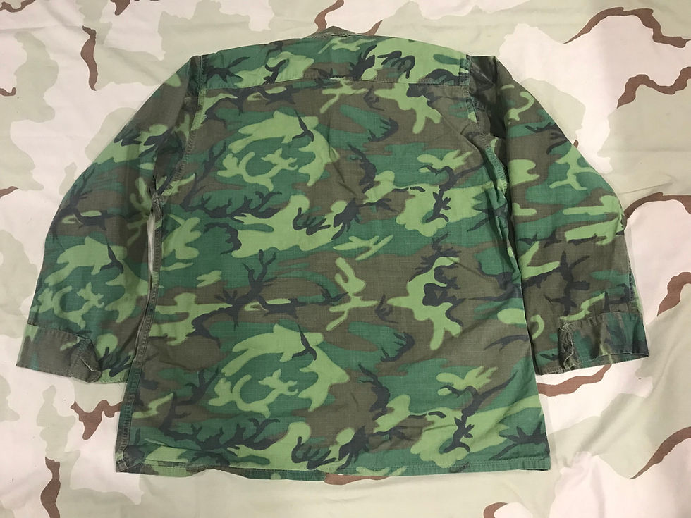 Thumbnail: Vietnam ERDL Camo Slant Pocket Shirt Jungle Fatigue