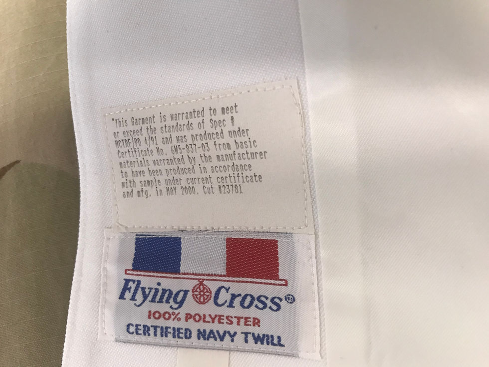 Thumbnail: US Navy Dress White Uniform Jacket