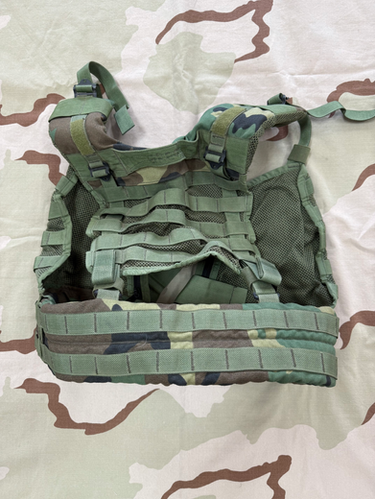 USGI SPEAR ELCS Safariland Woodland LBE Load Bearing Vest | Army
