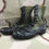 Thumbnail: Vintage Green Jungle Boots - Spike Protective