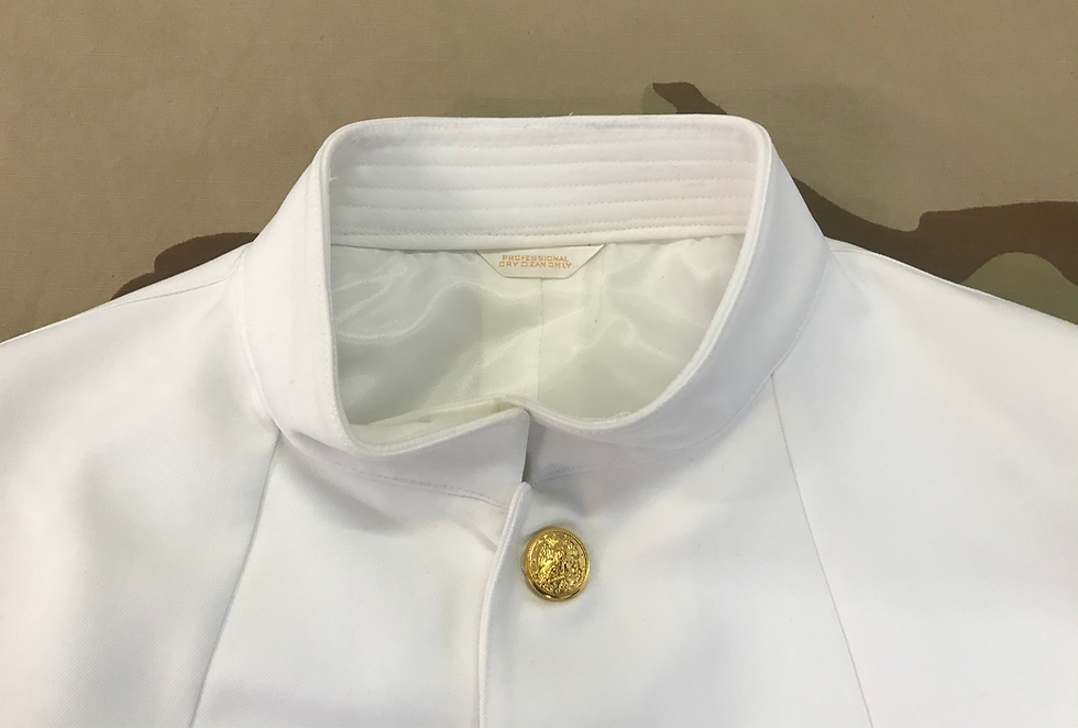 Thumbnail: US Navy Dress White Uniform Jacket