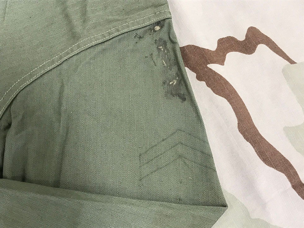 Thumbnail: WW2 USMC P44 HBT Combat Shirt w. Gas Flap