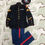 Thumbnail: WW2 US Marine Dress Blue Jacket Trousers Shirt Hat