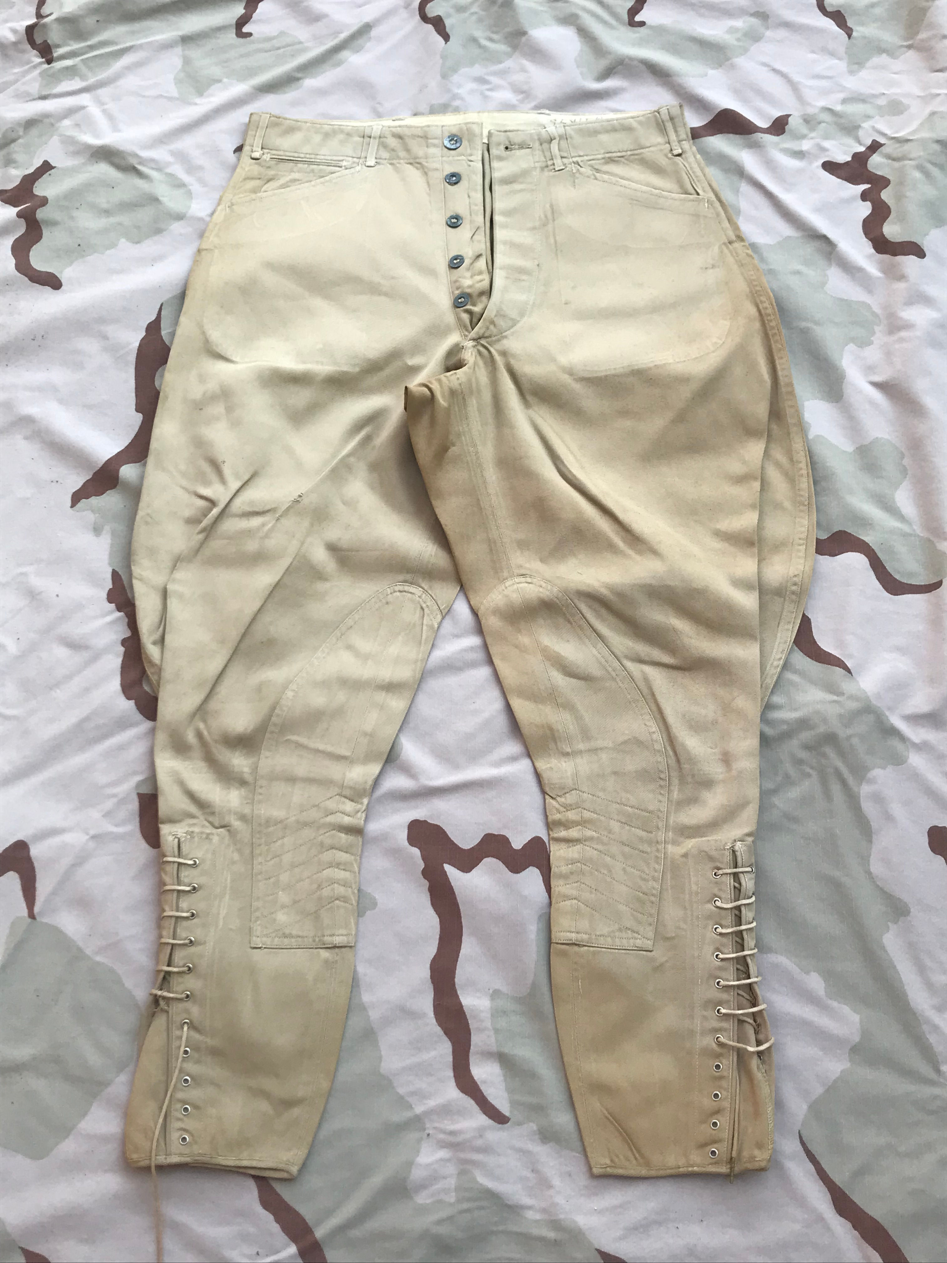 WWII U.S ARMY Cavalry Riding Uniform Trousers
