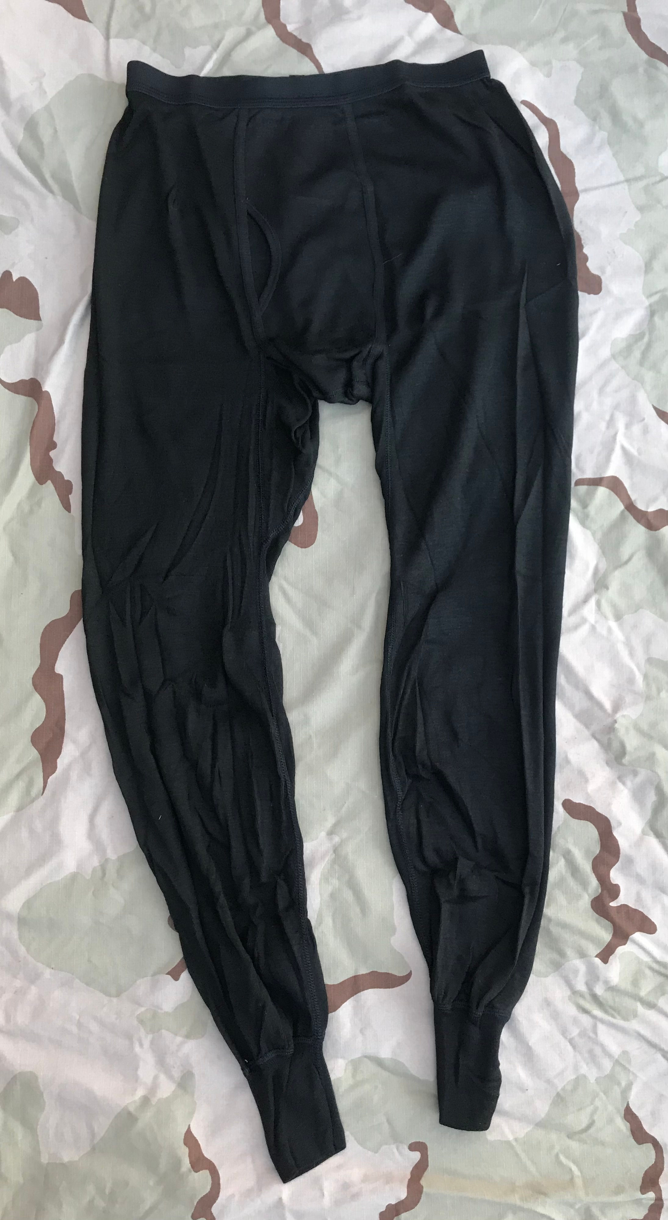 J E Morgan Black Long Johns : Thermal Underwear