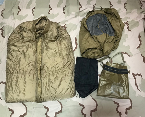 Complete USMC Coyote 3 Seasons Sleep System (3S) | Army Navy Warehouse
