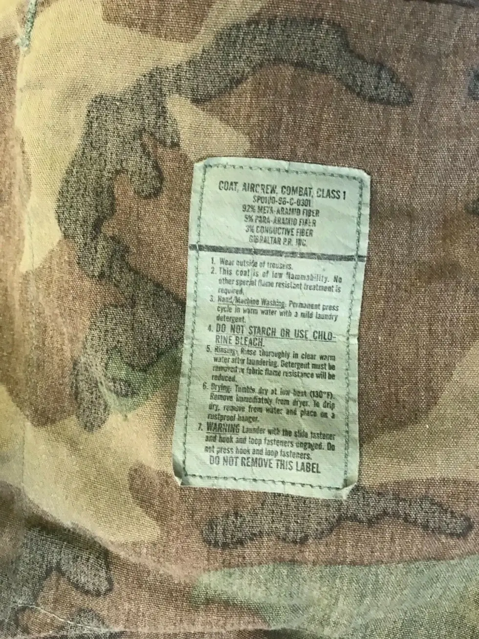 Thumbnail: US GI Nomex Aircrew Coat M81 Camo Flight Suit : Woodland