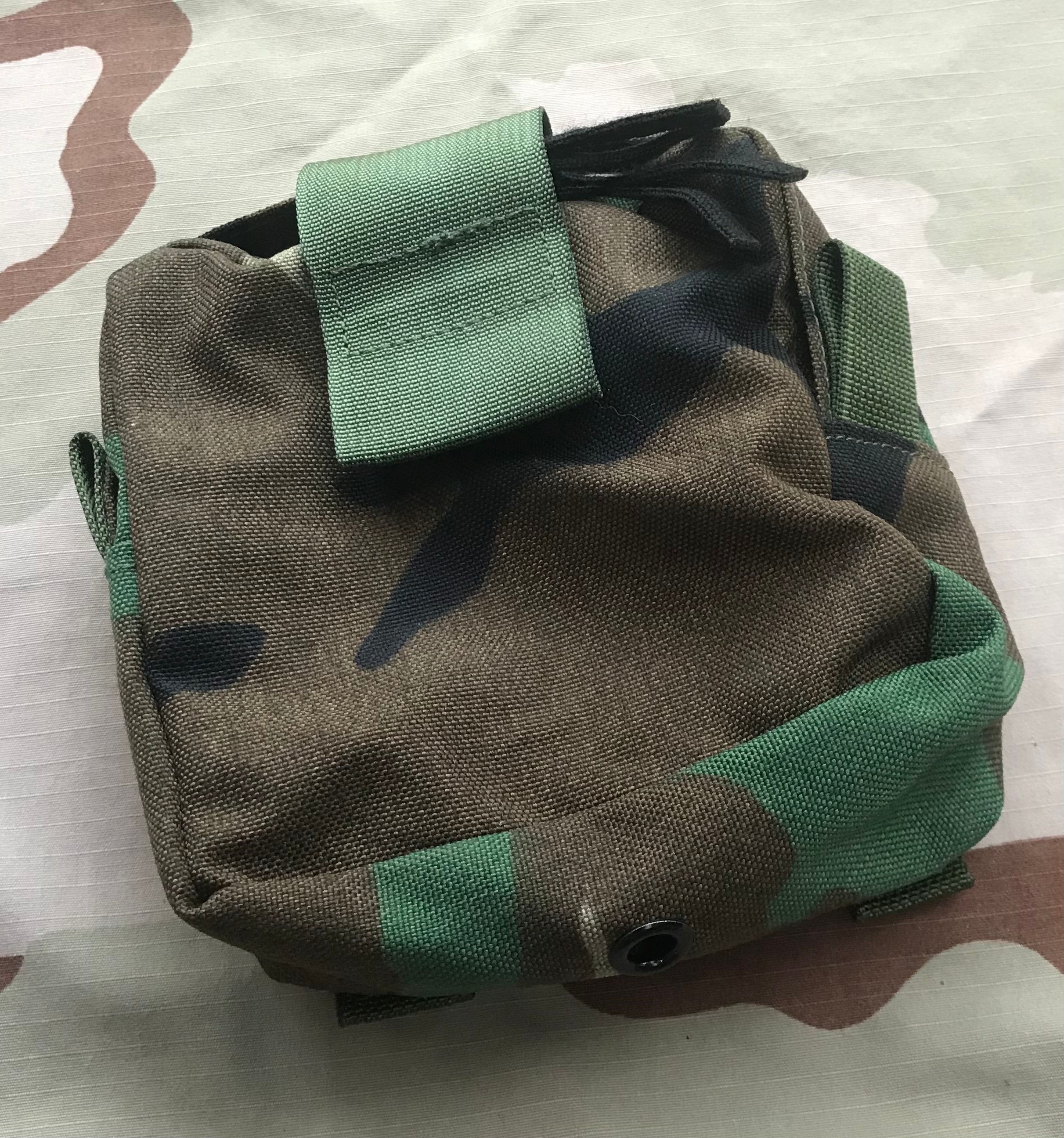 M81 Molle Medic Pocket - Woodland Camo Pouch