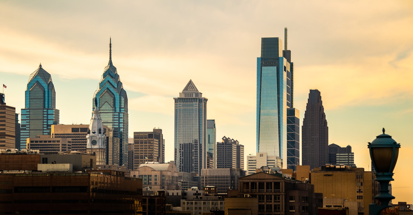 Philadelphia, PA skyline representing local digital marketing services