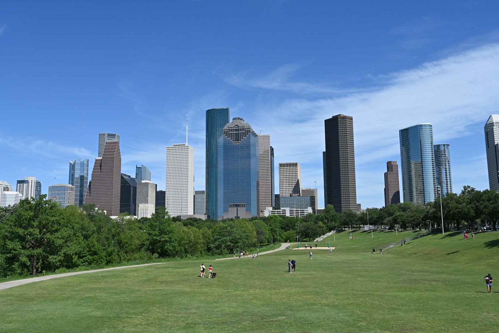 Houston, TX skyline representing local digital marketing services