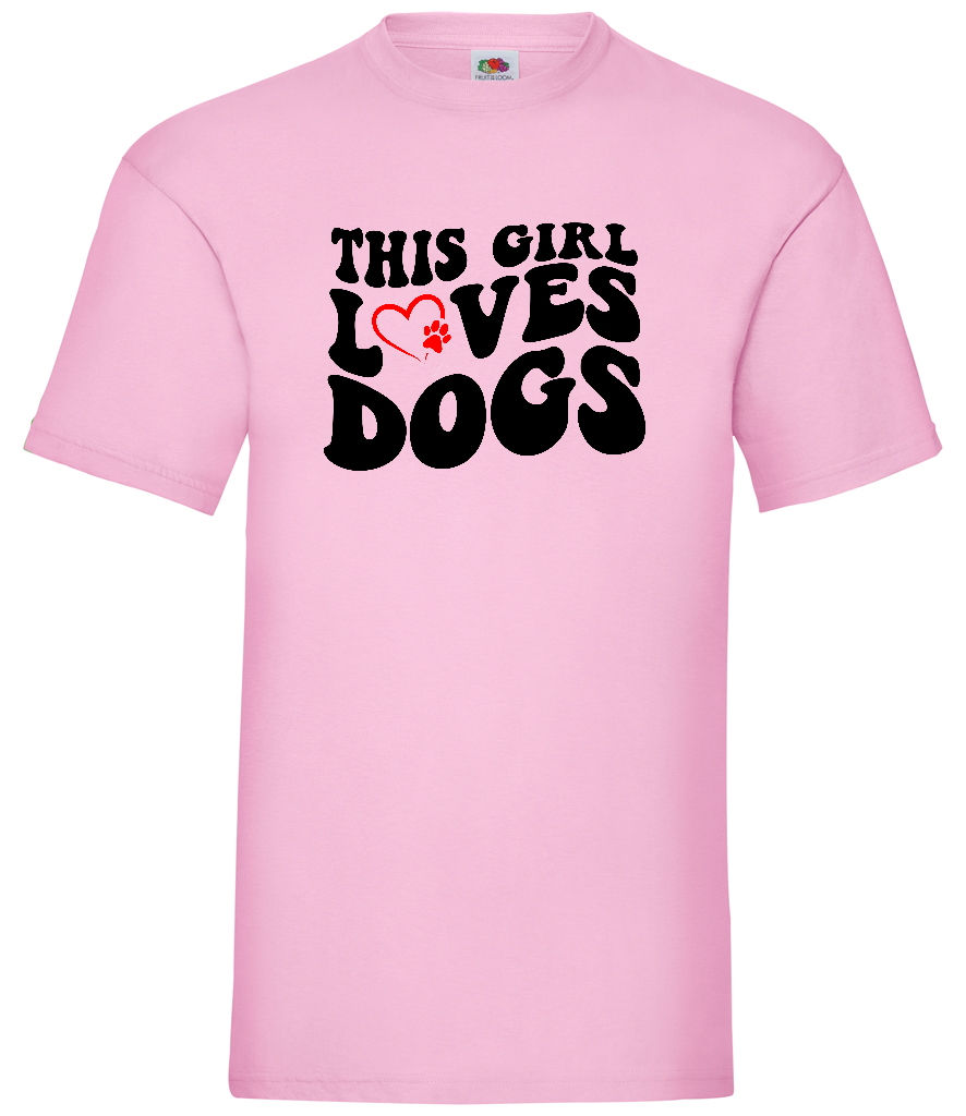 Thumbnail: This Girl Loves Dogs T-shirt